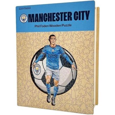 Iconic Man City FC Phil Foden Puzzle - Fußball Fan Geschenk Iconic Man City FC Phil Foden Puzzle - Fußball Fan Geschenk