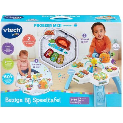 VTech Spieltisch „Busy Bee“ (Niederländisch, 0.75 - 3 Jahre) VTech Spieltisch „Busy Bee“ (Niederländisch, 0.75 - 3 Jahre)