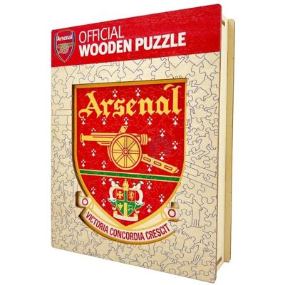 ICONIC Puzzles Arsenal FC Retro Logo Holzpuzzle - Puzzle ICONIC Puzzles Arsenal FC Retro Logo Holzpuzzle - Puzzle