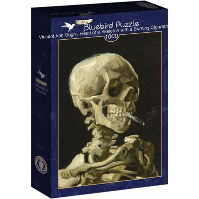 Bluebird Puzzle Vincent Van Gogh - Kopf eines Skeletts mit brennender Zigarette Bluebird Puzzle Vincent Van Gogh - Kopf eines Skeletts mit brennender Zigarette
