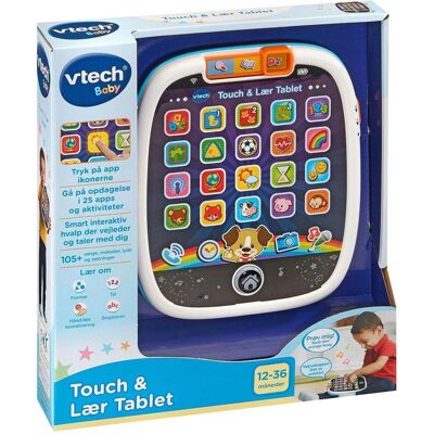VTech Touch & Teach Tablet DK - Kindgerechtes Lerntablet VTech Touch & Teach Tablet DK - Kindgerechtes Lerntablet
