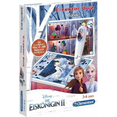 Clementoni Disney Frozen 2 / Die Eiskönigin 2 - E-Lektor Quiz Basic Clementoni Disney Frozen 2 / Die Eiskönigin 2 - E-Lektor Quiz Basic