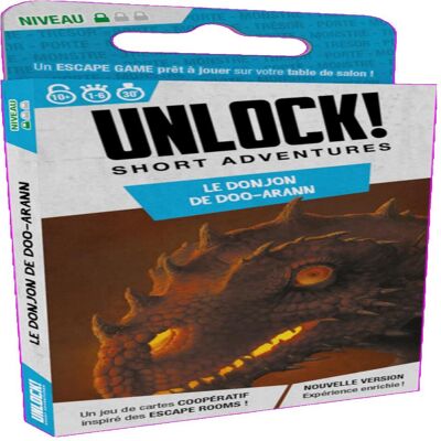 Asmodée Unlock! Short Adventures : Le Donjon de Doo-Arann (Französisch) Asmodée Unlock! Short Adventures : Le Donjon de Doo-Arann (Französisch)