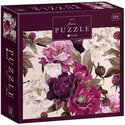 Interdruk Puzzle 500 Blumen - Puzzle Interdruk Puzzle 500 Blumen - Puzzle