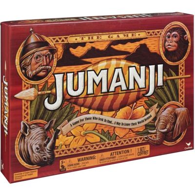 Spin Master Jumanji Holzbrettspiel - Strategie Abenteuer Spin Master Jumanji Holzbrettspiel - Strategie Abenteuer