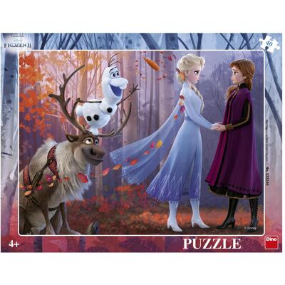 DINO Ice Kingdom Puzzle - Frozen II - 40 Teile DINO Ice Kingdom Puzzle - Frozen II - 40 Teile