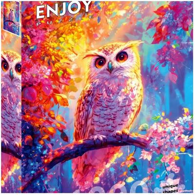 enjoy VIEL SPASS MIT Puzzle Blooming Owl 1000 dlks (1000 Teile) enjoy VIEL SPASS MIT Puzzle Blooming Owl 1000 dlks (1000 Teile)
