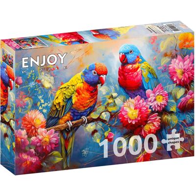 enjoy GENIESSE Puzzle Tropic Companions 1000 dlks (1000 Teile) enjoy GENIESSE Puzzle Tropic Companions 1000 dlks (1000 Teile)