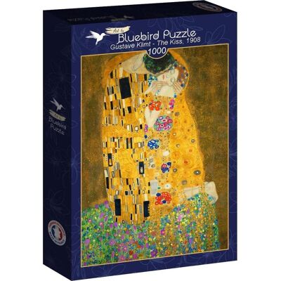 Bluebird Art Gustav Klimt - Der Kuss, 1908 Puzzle Bluebird Art Gustav Klimt - Der Kuss, 1908 Puzzle
