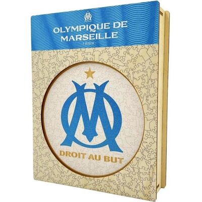Iconic Olympique Marseille - Logo - Holz Puzzle Grösse S (150 Teile) (150 Teile) Iconic Olympique Marseille - Logo - Holz Puzzle Grösse S (150 Teile) (150 Teile)
