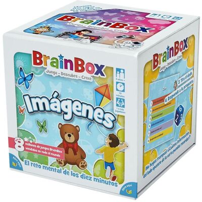 Asmodee Brainbox Imágenes - Spanisches Gedächtnisspiel - 55 Karten - Ab 4 Jahre Asmodee Brainbox Imágenes - Spanisches Gedächtnisspiel - 55 Karten - Ab 4 Jahre