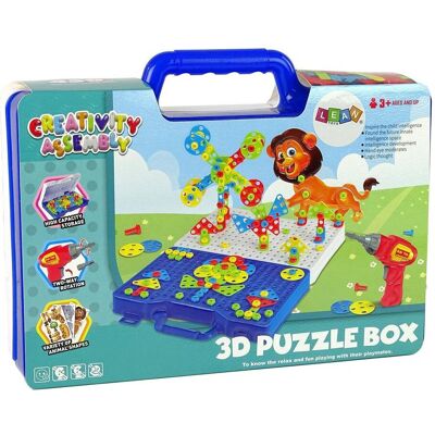 Lean Toys 3D-Puzzle-Set, DIY-Schraubendreher-Aktentasche Lean Toys 3D-Puzzle-Set, DIY-Schraubendreher-Aktentasche