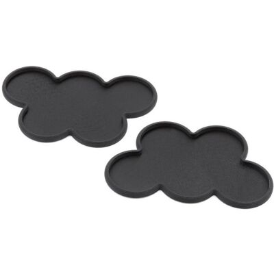 Tabletop-Art Movement Tray Rounded Edge 32 mm 5 s Cloud – Schwarz 2 Stk. (Kunststoff) Tabletop-Art Movement Tray Rounded Edge 32 mm 5 s Cloud – Schwarz 2 Stk. (Kunststoff)
