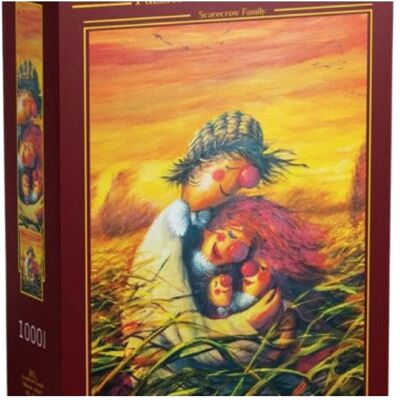 Magnolia Puzzle Familie der Vogelscheuchen 1000 dlks (1000 Teile) Magnolia Puzzle Familie der Vogelscheuchen 1000 dlks (1000 Teile)