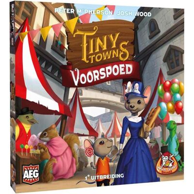White Goblin Games Tiny Towns - Voorspoed Erweiterung - Brettspiel-Erweiterung White Goblin Games Tiny Towns - Voorspoed Erweiterung - Brettspiel-Erweiterung