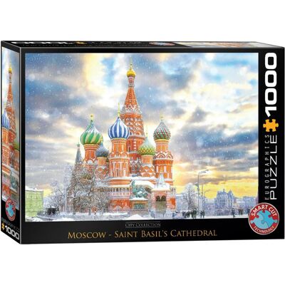 Eurographics Vasil der Gesegnete Tempel Moskau 1000 Teile - Puzzle Eurographics Vasil der Gesegnete Tempel Moskau 1000 Teile - Puzzle