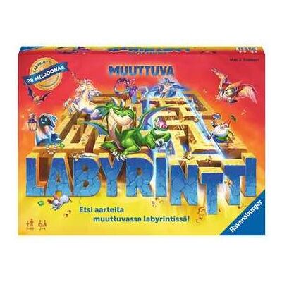 Ravensburger Föränderlich Labyrint - Brettspiel - Herausforderndes und Dynamisches Labyrinth Ravensburger Föränderlich Labyrint - Brettspiel - Herausforderndes und Dynamisches Labyrinth