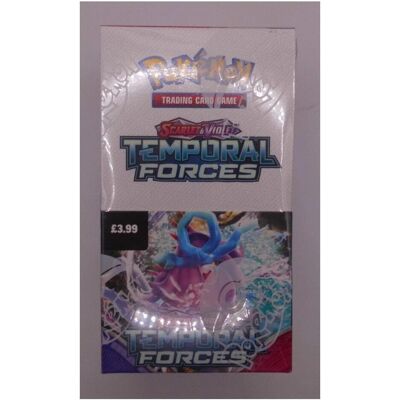 Pokemon Scarlet And Violet Temporal Forces Halbe Booster-Box - Trading Card Game Booster Box Pokemon Scarlet And Violet Temporal Forces Halbe Booster-Box - Trading Card Game Booster Box