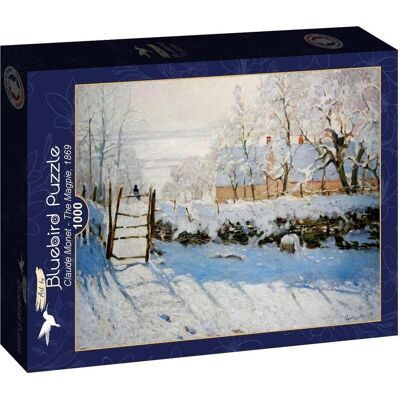Bluebird Art Claude Monet - Die Elster, 1869 - Puzzel Bluebird Art Claude Monet - Die Elster, 1869 - Puzzel