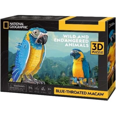 Cubicfun Cubic Fun 3d Puzzel NG Macaw (94 Teile) Cubicfun Cubic Fun 3d Puzzel NG Macaw (94 Teile)