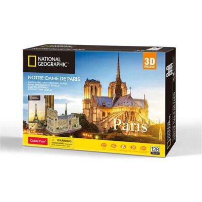 Cubicfun Notre-Dame de Paris 128 Teile - 3D Puzzle Cubicfun Notre-Dame de Paris 128 Teile - 3D Puzzle