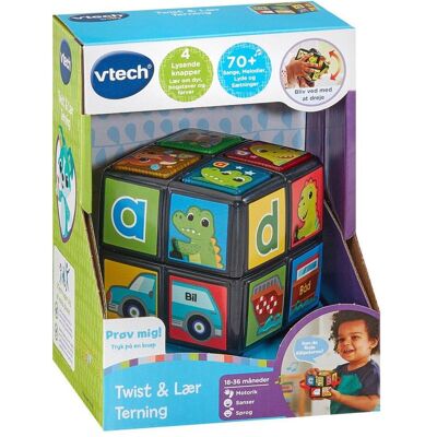 VTech Twist & Teach Animal Cube - (950-558432) VTech Twist & Teach Animal Cube - (950-558432)