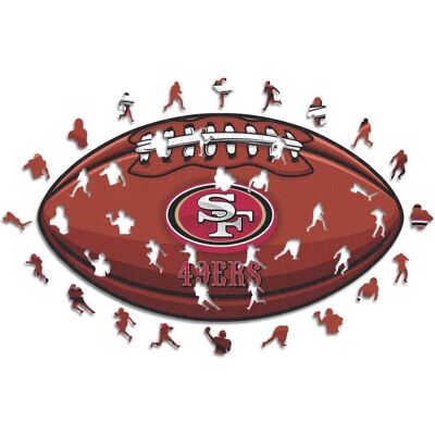 ICONIC Puzzles - NFL San Francisco 49ers - Birkenholz - 150 Teile - puzzle ICONIC Puzzles - NFL San Francisco 49ers - Birkenholz - 150 Teile - puzzle