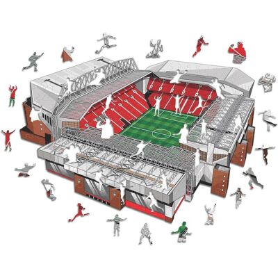 Iconic Liverpool FC - Anfield Stadion - Holzpuzzle L - Puzzle Iconic Liverpool FC - Anfield Stadion - Holzpuzzle L - Puzzle