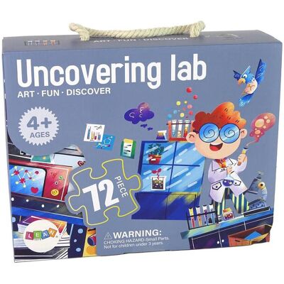 Lean Toys Kinder-Puzzle-Labor Wissenschaft 72 Elem (72 Teile) Lean Toys Kinder-Puzzle-Labor Wissenschaft 72 Elem (72 Teile)