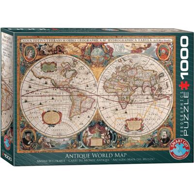 Eurographics Antike Weltkarte Puzzle - 1000 Teile Eurographics Antike Weltkarte Puzzle - 1000 Teile