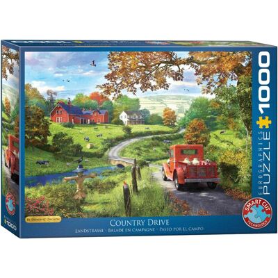 Eurographics 1000 Teile Puzzle - Die Landstraße - Dominic Davison Eurographics 1000 Teile Puzzle - Die Landstraße - Dominic Davison
