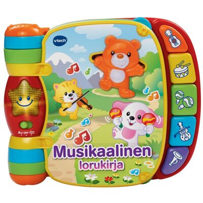 Vtech Baby Musikalisches Bilderbuch - Interaktive Seiten mit 40+ Liedern - Finnisch Vtech Baby Musikalisches Bilderbuch - Interaktive Seiten mit 40+ Liedern - Finnisch