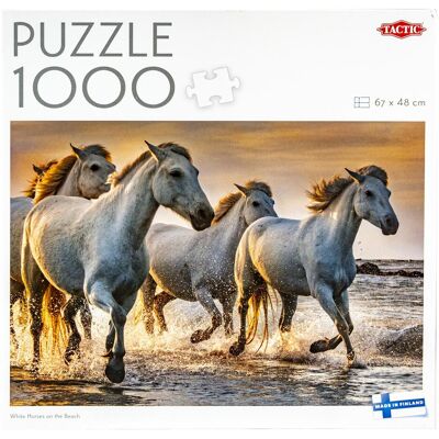 Tactic Lovers White horses on the beach (1000 Teile) Tactic Lovers White horses on the beach (1000 Teile)