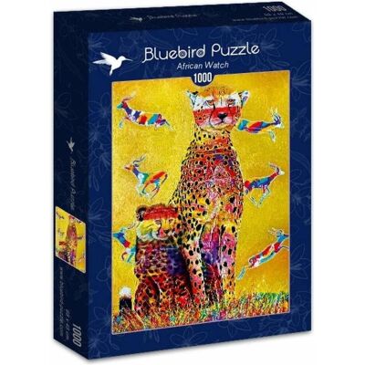 Bluebird Afrikanische Uhr 1000 Teile Puzzle - Puzzlespiel Bluebird Afrikanische Uhr 1000 Teile Puzzle - Puzzlespiel