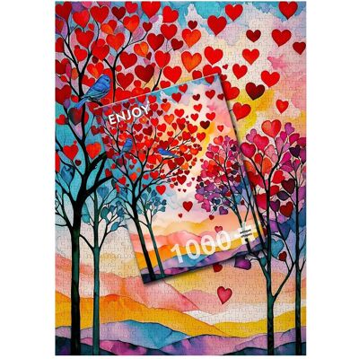 enjoy Puzzle Zamorovan blau PTCI 1000 dlks (1000 Teile) enjoy Puzzle Zamorovan blau PTCI 1000 dlks (1000 Teile)