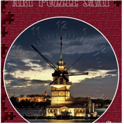 Art Puzzle Maiden's Tower Türkei Puzzle-Uhr - Puzzle, Uhr - Art Puzzle Art Puzzle Maiden's Tower Türkei Puzzle-Uhr - Puzzle, Uhr - Art Puzzle