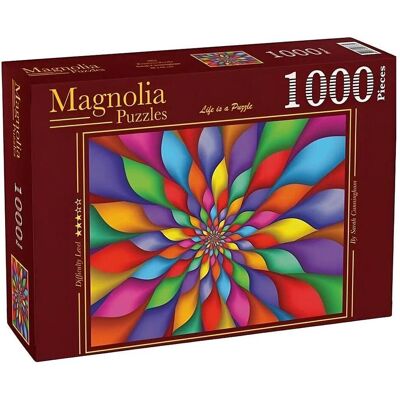 Magnolia Puzzle 1000 pieces Rainbow Petals (1000 Teile) Magnolia Puzzle 1000 pieces Rainbow Petals (1000 Teile)