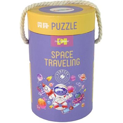 Lean Toys Puzzle in der Röhre Kosmos 28 Teile (28 Teile) Lean Toys Puzzle in der Röhre Kosmos 28 Teile (28 Teile)