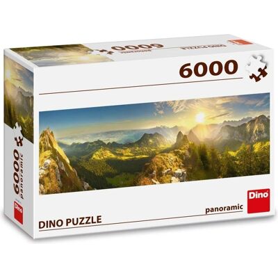 Dino Puzzle 6000 pieces Panoramic Puzzle - Swiss Autumn (6000 Teile) Dino Puzzle 6000 pieces Panoramic Puzzle - Swiss Autumn (6000 Teile)