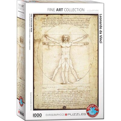 Eurographics Puzzle Vitruvianischer Mensch - Proportionen der menschlichen Figur 1000 Teile - Puzzle Eurographics Puzzle Vitruvianischer Mensch - Proportionen der menschlichen Figur 1000 Teile - Puzzle