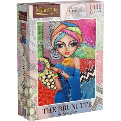 Magnolia Puzzle 1000 pieces The Brunette (1000 Teile) Magnolia Puzzle 1000 pieces The Brunette (1000 Teile)