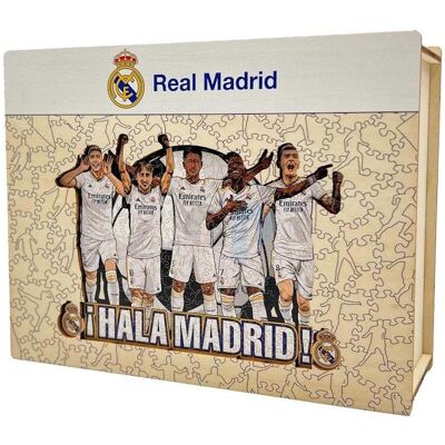 Iconic Real Madrid CF - 5 Spieler - Holz Puzzle Grösse L (500 Teile) (500 Teile) Iconic Real Madrid CF - 5 Spieler - Holz Puzzle Grösse L (500 Teile) (500 Teile)