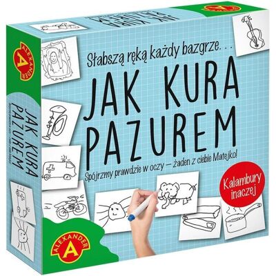 Alexander Board Game Like a Chicken's Paw (Deutsch, Englisch, Litauisch) Alexander Board Game Like a Chicken's Paw (Deutsch, Englisch, Litauisch)
