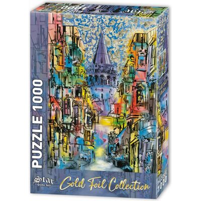 Star Galata Turm Metallisches Puzzle 1000 Teile Star Galata Turm Metallisches Puzzle 1000 Teile