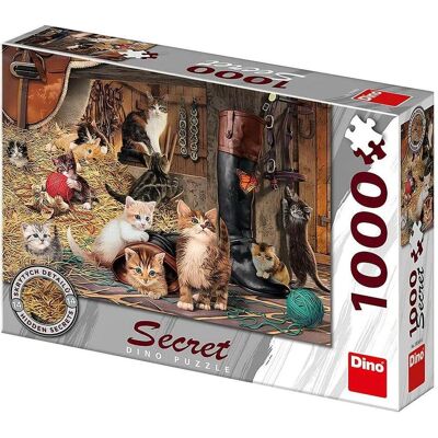 DinoToys Puzzle - Katzen 1000 Teile - Puzzle DinoToys Puzzle - Katzen 1000 Teile - Puzzle