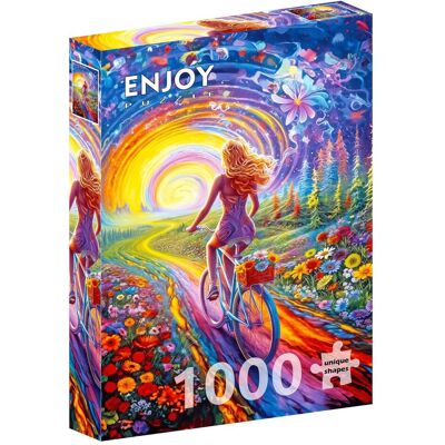 enjoy GENIESSE Puzzle Pedly of Freedom 1000 dlks (1000 Teile) enjoy GENIESSE Puzzle Pedly of Freedom 1000 dlks (1000 Teile)