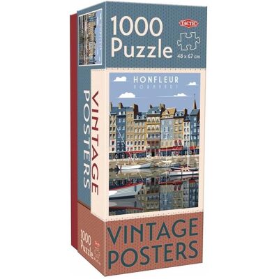Tactic Vintage 1000 vnt. - Normandija (1000 Teile) Tactic Vintage 1000 vnt. - Normandija (1000 Teile)
