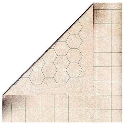 Chessex Reversible Battlemat 1,5 inch Squares & 1,5 inch Hexes (Deutsch) Chessex Reversible Battlemat 1,5 inch Squares & 1,5 inch Hexes (Deutsch)