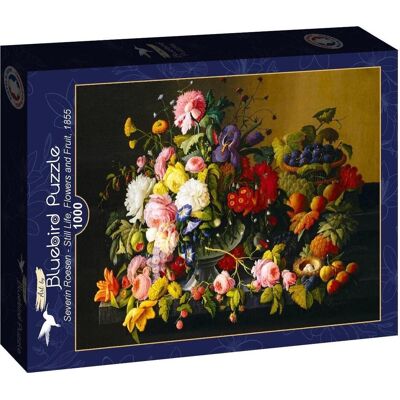 Bluebird Puzzle 1000 pieces Severin Roesen - Still Life, Flowers and Fruit, 185 (1000 Teile) Bluebird Puzzle 1000 pieces Severin Roesen - Still Life, Flowers and Fruit, 185 (1000 Teile)