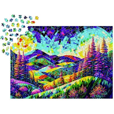 enjoy GENIESSE Puzzle Über die Hügel ins Land der Träume 1000 dlks (1000 Teile) enjoy GENIESSE Puzzle Über die Hügel ins Land der Träume 1000 dlks (1000 Teile)